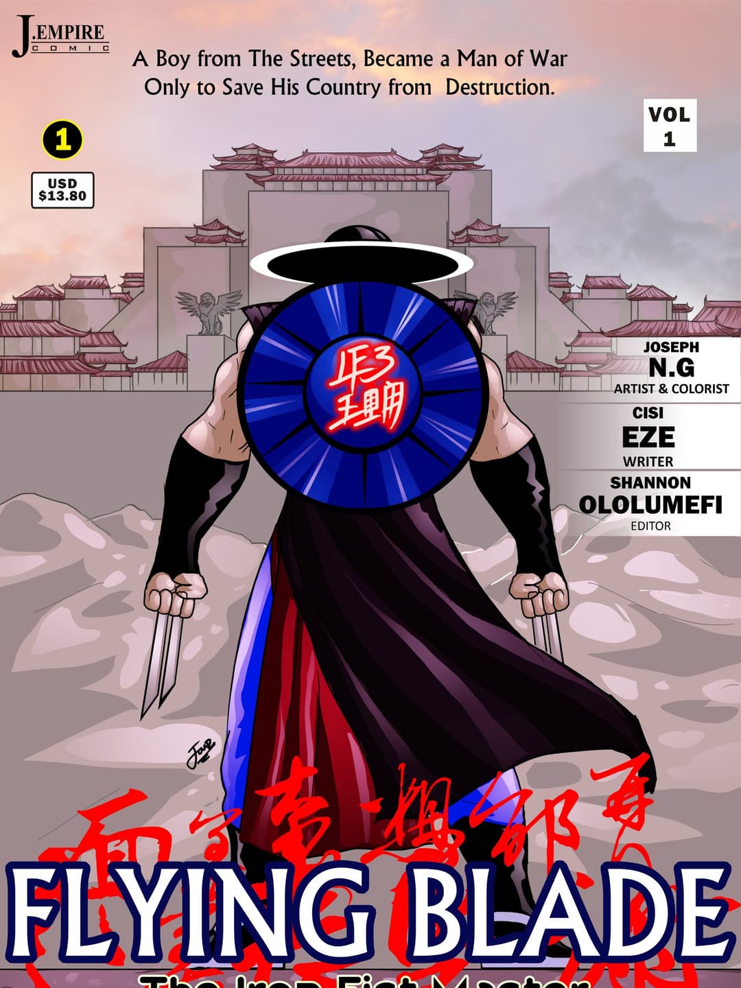 SeriesDetails image for Flying Blade the Iron fist matter Vol 1 #1